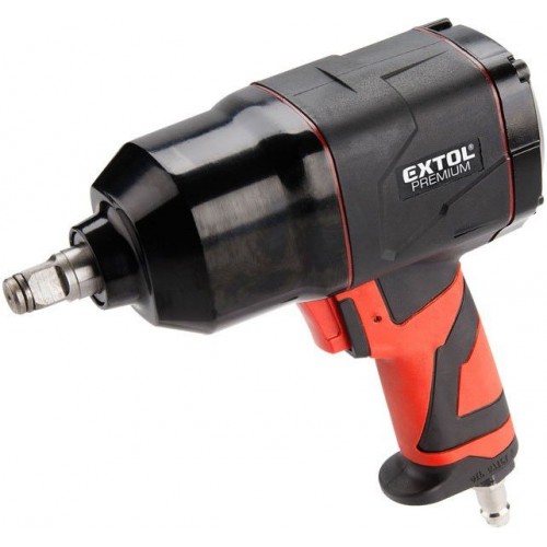 EXTOL PREMIUM uťahovák príklepový kompozitový 1/2 '' (12 mm), 340N, 6,3Bar, WI 340 8865011 EXTOL PREMIUM uťahovák príklepový kompozitový 1/2 '' (12 mm), 340N, 6,3Bar, WI 340 8865011