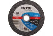 EXTOL PREMIUM kotúč rezný na oceľ / nerez, 115x0,8x22,2mm 8808150
