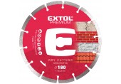 EXTOL PREMIUM kotúč diamantový rezný 230x22, 2mm SEGMENTOVÉ - suché rezanie 108715