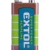 EXTOL ENERGY Alkalická batéria 9V 1ks 42016