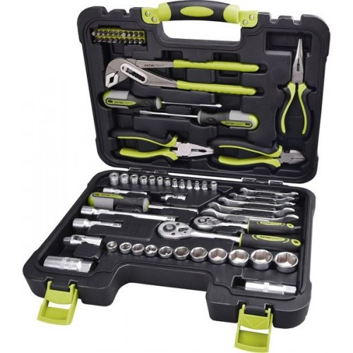 EXTOL CRAFT sada náradia 65ks, CrV, 1/4 ", 3/8" 6598 EXTOL CRAFT sada náradia 65ks, CrV, 1/4 ", 3/8" 6598