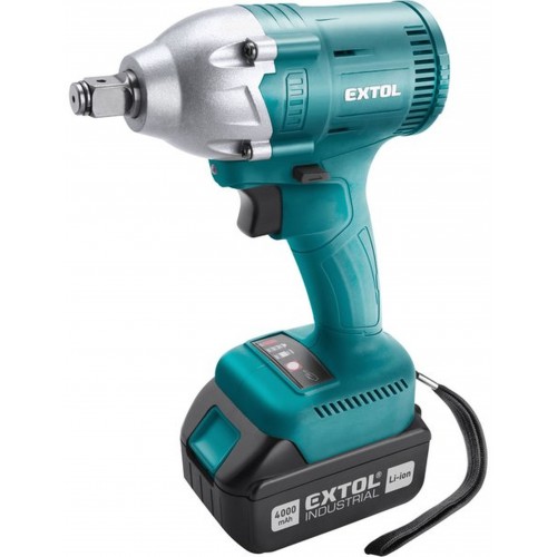 EXTOL INDUSTRIAL uťahovák rázový aku 1/2 ", brushless, 18V Li-ion, 2x4000mAh 8791255 EXTOL INDUSTRIAL uťahovák rázový aku 1/2 ", brushless, 18V Li-ion, 2x4000mAh 8791255