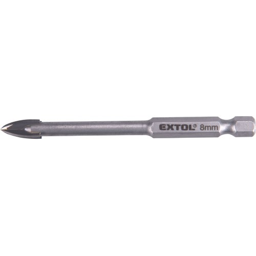 EXTOL PREMIUM vrták na sklo a keramiku karbidový, 8mm 8801888 EXTOL PREMIUM vrták na sklo a keramiku karbidový, 8mm 8801888