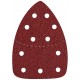 EXTOL PREMIUM papiere brúsne delta, suchý zips, bal.10ks, 149x105mm, P40 8803970