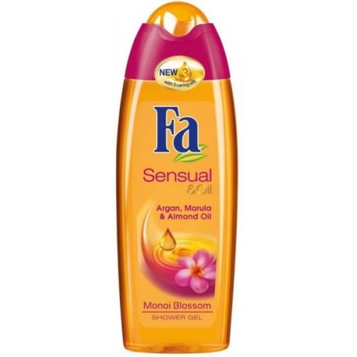 Fa sprchový gél Sensual & Oil Argan, Marula & Almond Oil Mandľový, arganový a marulový ole Fa sprchový gél Sensual & Oil Argan, Marula & Almond Oil Mandľový, arganový a marulový ole
