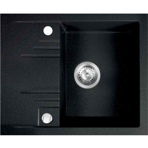 FERRO MEZZO II Granitový drez, 580x480mm, grafit DRGM48/58HA FERRO MEZZO II Granitový drez, 580x480mm, grafit DRGM48/58HA