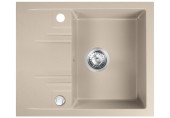 FERRO MEZZO II Granitový drez, 580x480mm, piesok DRGM48/58SA