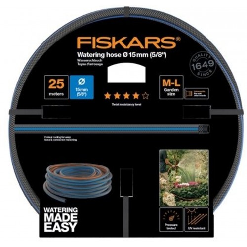 FISKARS Hadica 25 m, 15 mm (5/8") Q4 1027098