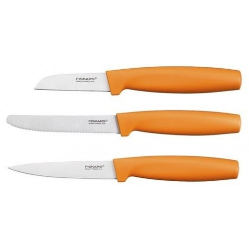 Fiskars Functional Form sada 3 nožov oranžových 1014272