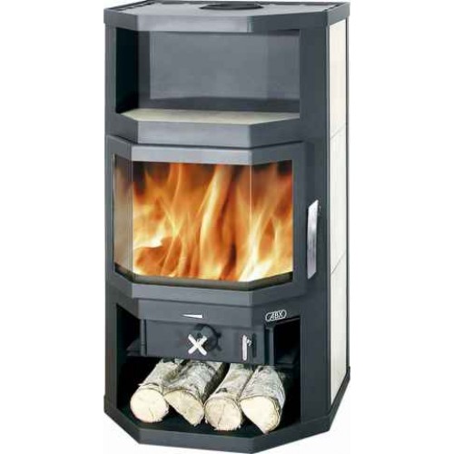 ABX Fjord 4652-6 krbové kachle na drevo, keramika - delené sklo