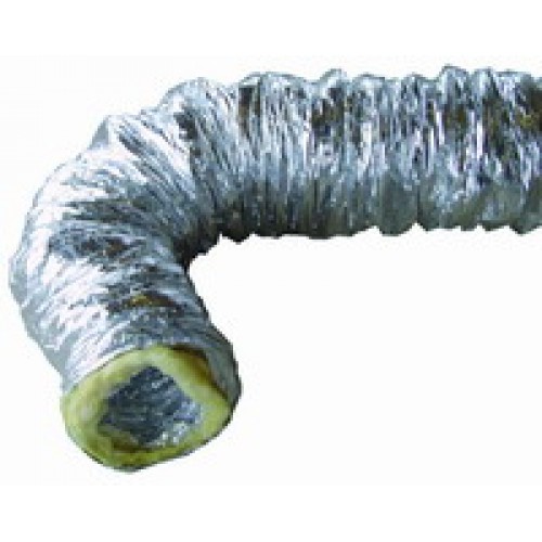 Vzduchotechnika, izolované flexibilní potrubí (do250C) pr125mm/10m Vzduchotechnika, izolované flexibilní potrubí (do250C) pr125mm/10m