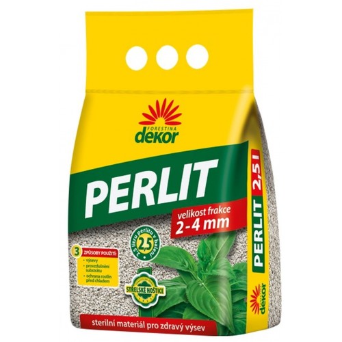 FORESTINA Dekor Perlit sterilný materiál pre zdravý výsev 2,5l