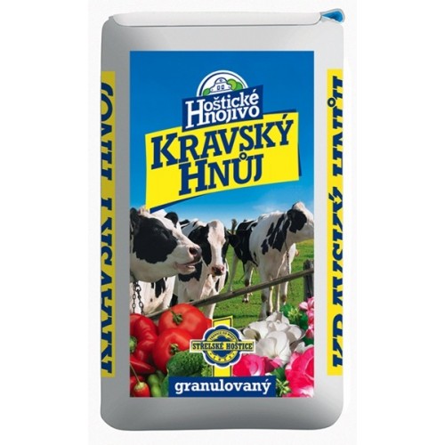 Hoštické hnojivo kravský hnoj 25 kg 1207032 Hoštické hnojivo kravský hnoj 25 kg 1207032