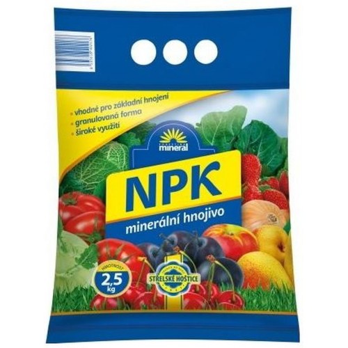 MINERAL NPK granulované hnojivo 2,5kg