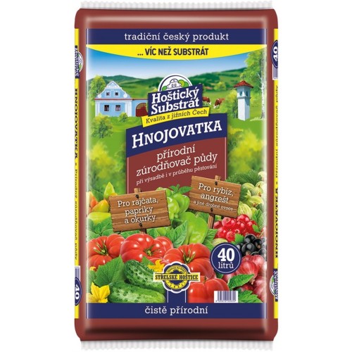 Hoštický substrát - Hnojovatka 40l Hoštický substrát - Hnojovatka 40l