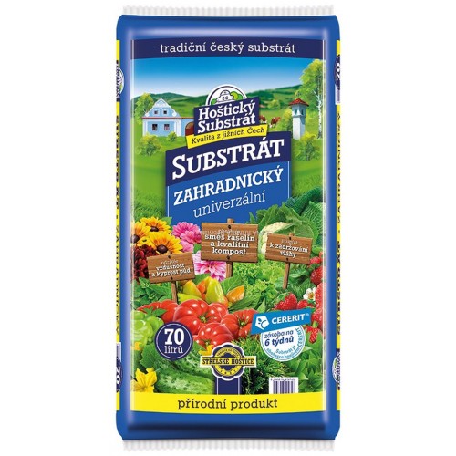 Hoštický substrát - Záhradnícky 70l univerzálny Hoštický substrát - Záhradnícky 70l univerzálny