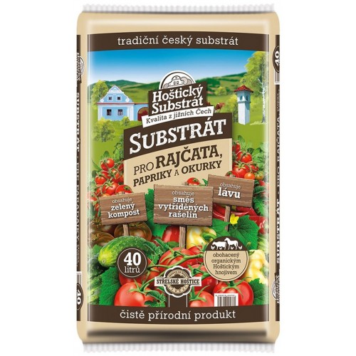 Hoštický substrát na paradajky 40l
