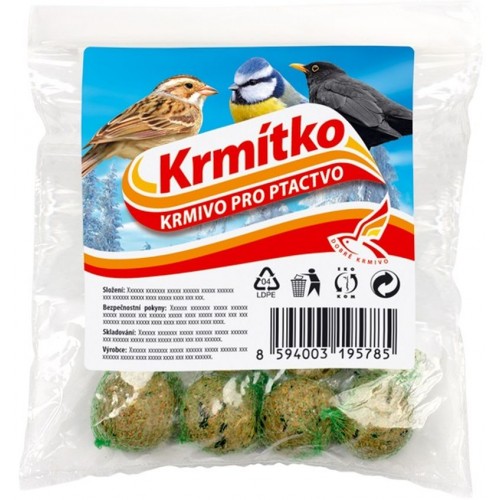 KRMÍTKO Lojová guľa 20 ks, 20x90 g KRMÍTKO Lojová guľa 20 ks, 20x90 g