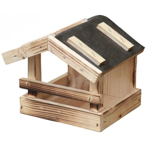 KRMÍTKO Kŕmidlo drevené č. 4, 24x19x19 cm, prírodné KRMÍTKO Kŕmidlo drevené č. 4, 24x19x19 cm, prírodné