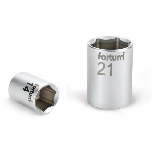 FORTUM hlavice nástrčná, 1/2 ", 11mm, L 38mm, 61CrV5 4700411