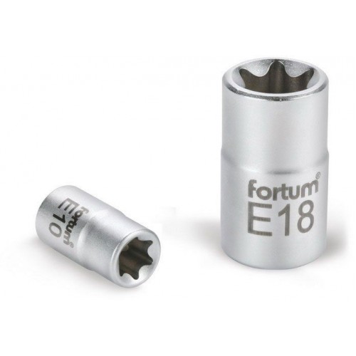 FORTUM hlavice nástrčná vnútorné TORX 1/2", E 12, L 38mm 4700701