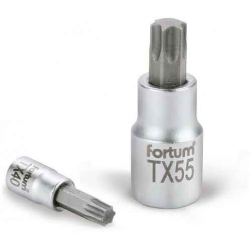 FORTUM hlavica zástrčná TORX, 1/2", TX 50, L 55mm 4700726