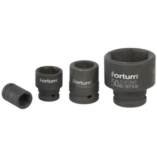 FORTUM hlavice nástrčná rázová, 3/4“, 30mm, L 54mm 4703030 FORTUM hlavice nástrčná rázová, 3/4“, 30mm, L 54mm 4703030