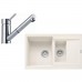 Franke SET G104 (drez MRG 651-78 vanilka + batérie FG 7486.031) 114.0439.644