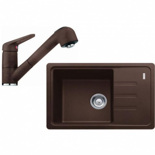 Franke SET G118 (drez BSG 611-62 hnedý + batérie FC 9547 hnedá) 114.0440.851 Franke SET G118 (drez BSG 611-62 hnedý + batérie FC 9547 hnedá) 114.0440.851