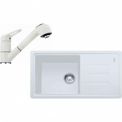 Franke SET G122 (drez BSG 611-78 / 39 biely + batérie FC 9547 biela) 114.0441.180