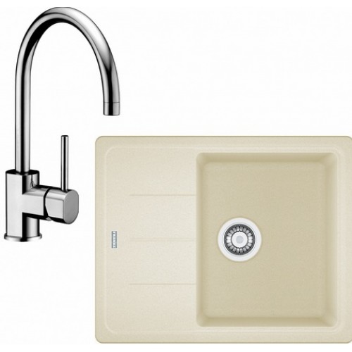 Franke SET G54 granitový drez BFG 611-62 vanilka + batéria FC 650 chróm 114.0323.815