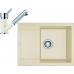 Franke SET G70 granitový drez MRG 611-62 vanilka + batéria FC 7486 vanilka 114.0365.259