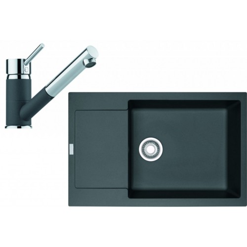 Franke SET G78 granitový drez MRG 611-78 BB grafit + batéria FC 7486 grafit 114.0365.697 Franke SET G78 granitový drez MRG 611-78 BB grafit + batéria FC 7486 grafit 114.0365.697