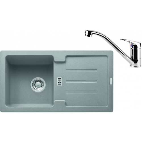 Franke SET G81 granitový drez STG 614-78 sivý kameň + batéria FC 1839 chróm 114.0365.740 Franke SET G81 granitový drez STG 614-78 sivý kameň + batéria FC 1839 chróm 114.0365.740