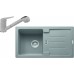 Franke SET G90 granitový drez STG 614-78 sivý kameň + batéria FC 9547 sivý kameň