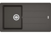 Franke Basic BFG 611-86, 860x500 mm, fragranitový drez, Šedá bridlica 114.0713.946