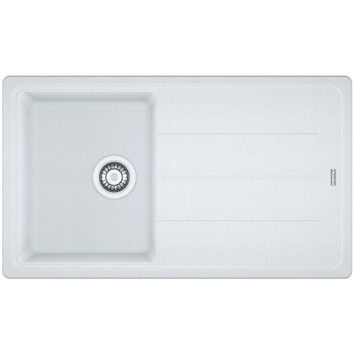 BAZÁR Franke Basic BFG 611-86, 860x500 mm, fragranitový drez, biela ľad 114.0494.912 POŠKO