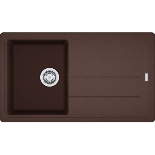 Franke Basic BFG 611-86, 860x500 mm, fragranitový drez, tmavo hnedá 114.0494.920