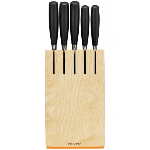 Fiskars Functional Form+ Blok na nože s 5 nožmi 1016004