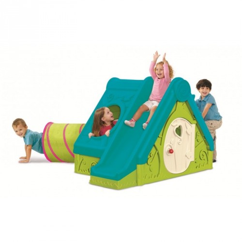 KETER Detský domček so šmykľavkou FUNTIVITY PLAY HOUSE 17192000