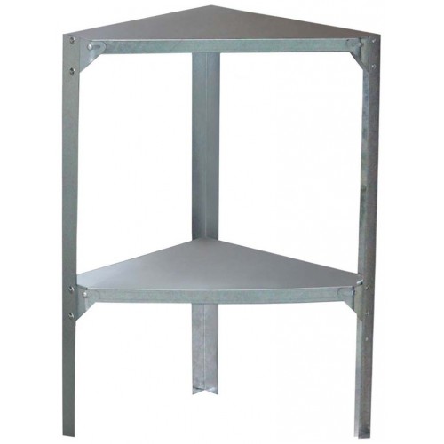 G21 Regál 42 x 42 cm rohový, pre záhradné domčeky a skleníky 63900482 G21 Regál 42 x 42 cm rohový, pre záhradné domčeky a skleníky 63900482