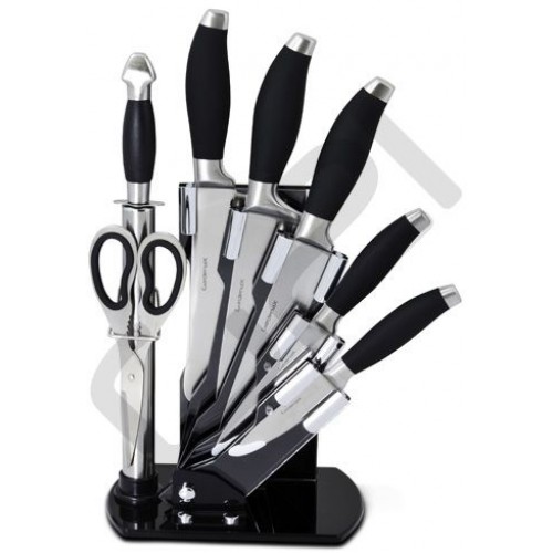 Sada nožov G21 Profi White, 7 dielna, čierna 6390474 Sada nožov G21 Profi White, 7 dielna, čierna 6390474