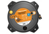 Súprava hadicových bubnov Fiskars M 1/2", dosah 21,5 m s nástenným držiakom 1059608