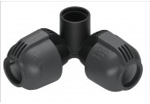GARDENA Sprinklersystem prípojka zadažďovača -L-kus 25 mm x 3/4" vnútorný závit, 2764-20