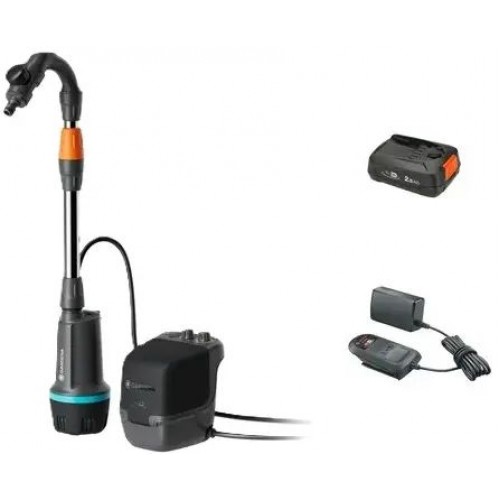 Gardena 2400 ComfAuto 18V P4A Aku čerpadlo do suda (1x 2,5Ah) 14605-20