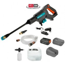 Gardena AquaClean 24/18V P4A Premium aku. strednotlaký čistič, sada (1x2,5Ah/18V) 14800-31