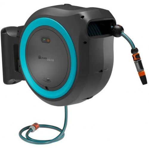 Gardena PowerRoll XL Nástenný box na hadicu, 35m, bez aku, tyrkys, 18640-55