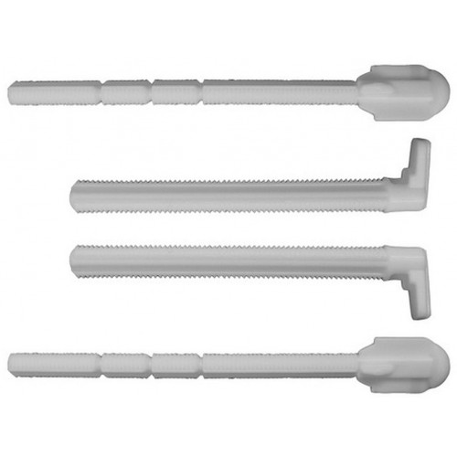 GEBERIT Súprava nastaviteľných úchytiek a tyčiek tlačidlá, UP320 241.874.00.1