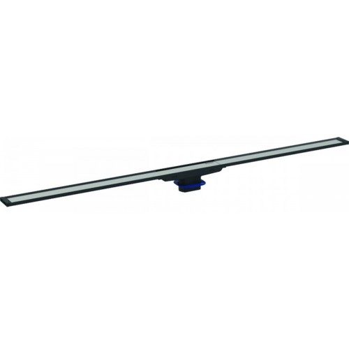 Geberit CleanLine Nerezový sprchovací kanálik 20, 300-1600mm, čierna/kartáčovaná nerez