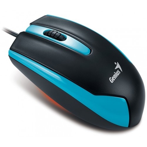 GENIUS Myš DX-100 - čierna / modrá